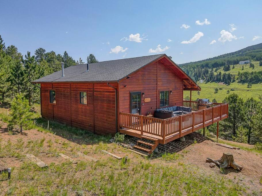 Monarch Landing, A Cozy Cabin W/360 Mountain Views Cripple Creek Eksteriør bilde