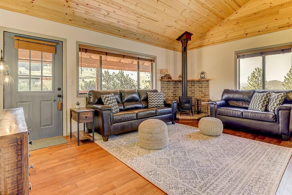 Monarch Landing, A Cozy Cabin W/360 Mountain Views Cripple Creek Eksteriør bilde
