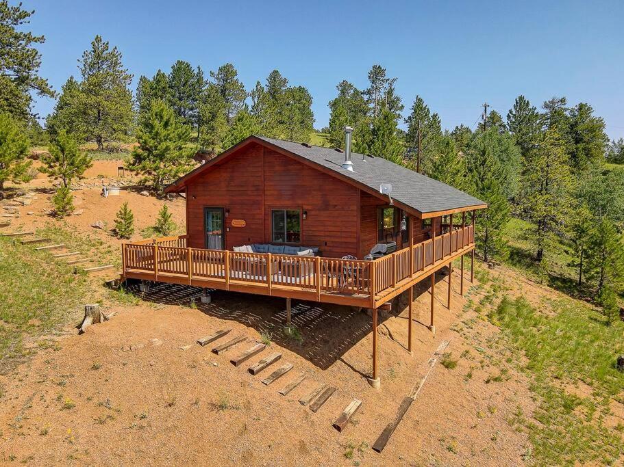 Monarch Landing, A Cozy Cabin W/360 Mountain Views Cripple Creek Eksteriør bilde